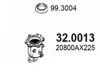NISSA 208D0AX225 Catalytic Converter
